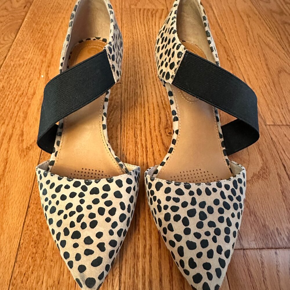 Corso Como Leopard Kitten Heels - Size 6.5